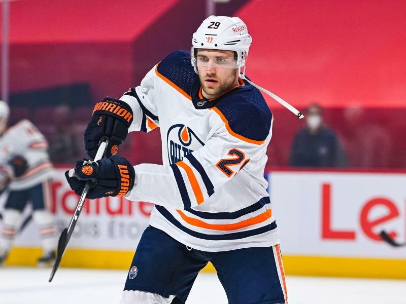 Deutschlands Eishockey-Aushängeschild in der NHL: Leon Draisaitl. Foto: David Kirouac/CSM via ZUMA Wire/dpa