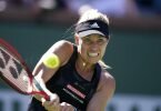 Kerber zieht beim Tennis-Turnier in Indian Wells nach einem 6:2, 1:6 und 6:4 gegen Darja Kasstkina ins Achtelfinale . Foto: Mark J. Terrill/AP/dpa