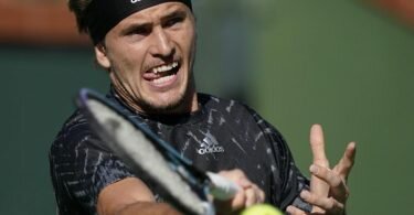 Wahrte in Indian Wells seine Titelchance:&nbsp;Alexander Zverev. Foto: Mark J. Terrill/AP/dpa