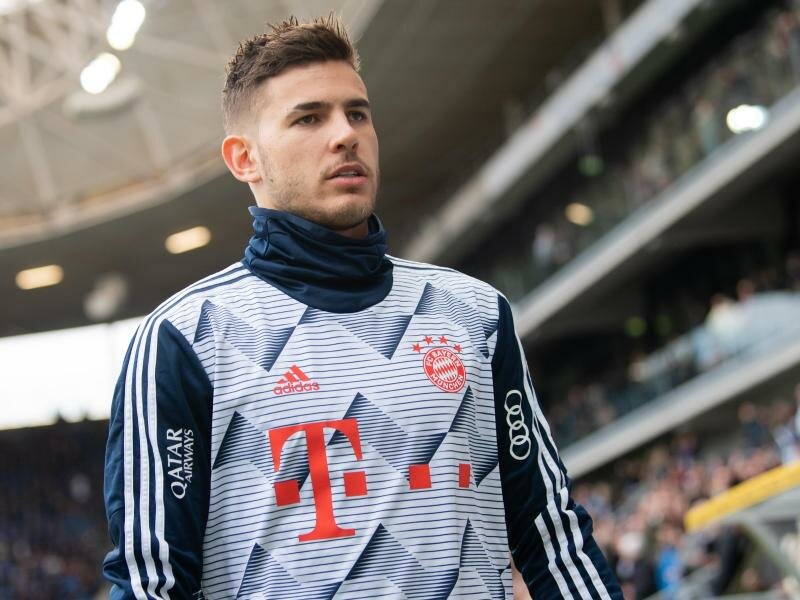 Droht eine Gefängnissperre in Spanien: Bayern-Star Lucas Hernández. Foto: Tom Weller/dpa