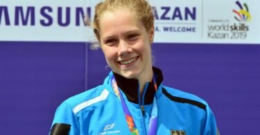 Die Olympia-Starterin und mehrfache deutsche Meisterin Finnia Wunram beendet ihre aktive Schwimm-Karriere. Foto: Martin Schutt/dpa/Archivbild