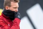 Will mit drei Punkten zurück aus Lissabon nach München reisen: Bayern-Coach Julian Nagelsmann. Foto: Sven Hoppe/dpa