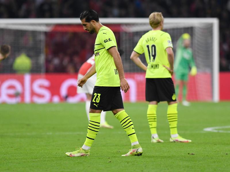 Borussia Dortmund musste eine heftige Auswärtspleite bei Ajax Amsterdam hinnehmen. Foto: Bernd Thissen/dpa
