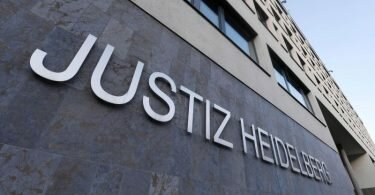 Aussenaufnahme des Justizgebäudes Heidelberg. (Archivbild). Foto: Uli Deck/dpa