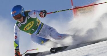 Mikaela Shiffrin aus den USA gewann den Saison-Auftakt. Foto: Gian Ehrenzeller/KEYSTONE/dpa
