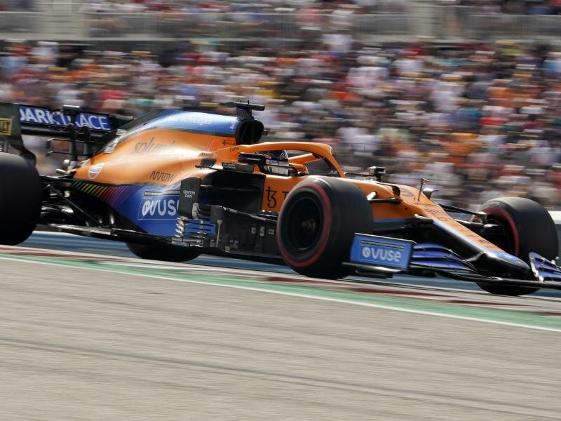 Bis zu 360.000 Zuschauer verfolgen den Grand Prix der USA. Foto: Eric Gay/AP/dpa/Archivbild