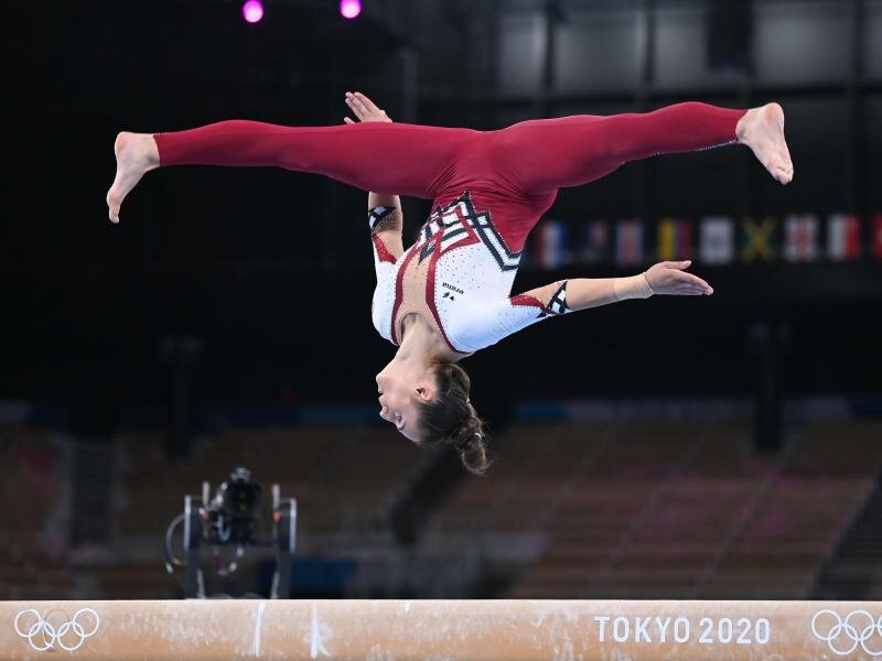 Olympia-Teilnehmerin Pauline Schäfer-Betz holte bei der WM Silber. Foto: Marijan Murat/dpa/Archivbild