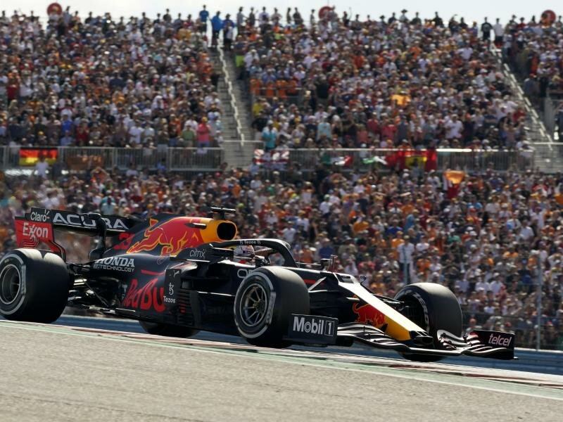 Sieger in Austin: Max Verstappen. Foto: Eric Gay/AP/dpa