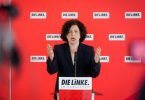 Die Co-Fraktionschefin der Linken, Amira Mohamed Ali, stellt sich voraussichtlich zur Wiederwahl. Foto: Kay Nietfeld/dpa