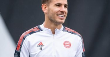 Droht das spanische Gefängnis:&nbsp;Bayern-Profi Lucas Hernández. Foto: Sven Hoppe/dpa