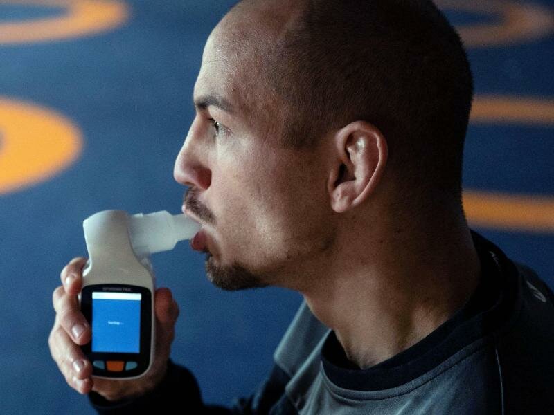 Litt vor seiner Olympia-Teilnahme an Long Covid: Ringer Frank Stäbler. Foto: Marijan Murat/dpa