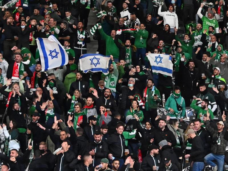 Im Spiel der Conference League zwischen dem 1. FC Union Berlin und Maccabi Haifa kam es zu rassistischen Vorfällen. Foto: Matthias Koch/dpa