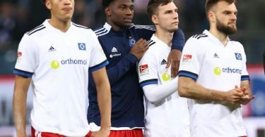 Die HSV-Profis mussten sich gegen Kiel mit einem Punkt zufrieden geben. Foto: Christian Charisius/dpa