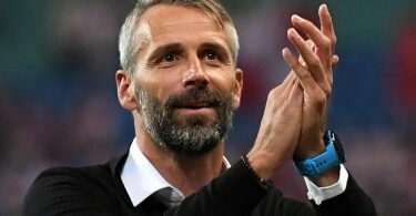 Trainer Marco Rose erreichte mit Salzburg zum ersten Mal die Champions League sowie das Europa-League-Halbfinale. Foto: Hendrik Schmidt/dpa-Zentralbild/dpa