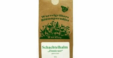 Das Schachtelhalm «Zinnkraut» des Herstellers Wurdies wurde zurückgerufen. Grund ist eine Salmonellengefahr. Foto: lebensmittelwarnung.de/dpa-infocom