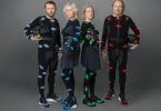 Björn Ulvaeus (l-r), Agnetha Fältskog, Benny Andersson und Anni-Frid Lyngstad, Mitglieder der schwedischen Popgruppe Abba. Foto: Baillie Walsh/Industrial Light and Magic/PA Media/dpa