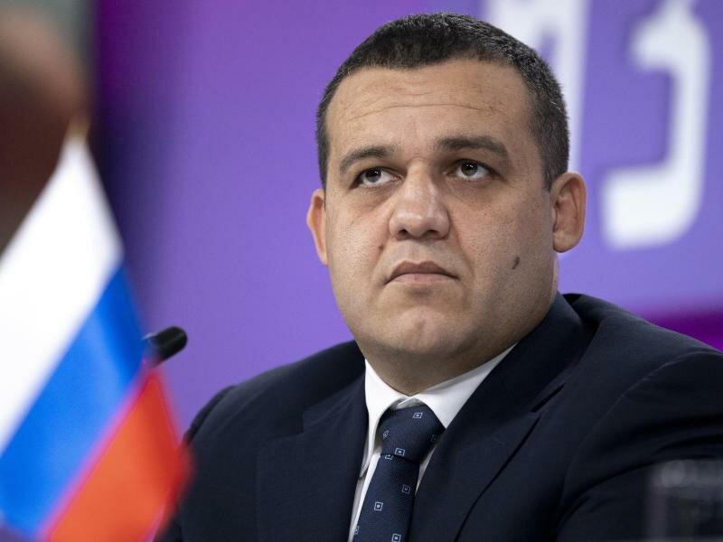 Umar Kremlev, Präsident des Internationalen Boxverbandes (AIBA). Foto: Alexander Zemlianichenko/AP/dpa