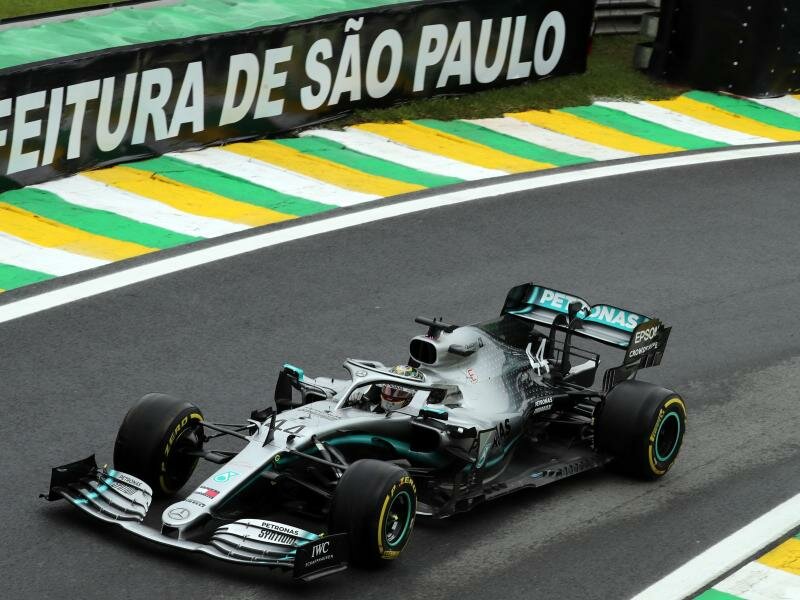 Lewis Hamilton konnte 2016 und 2018 in Brasilien den Sieg auf dem Autódromo José Carlos Pace holen. Foto: -/Photo4/Lapresse via ZUMA Press/dpa