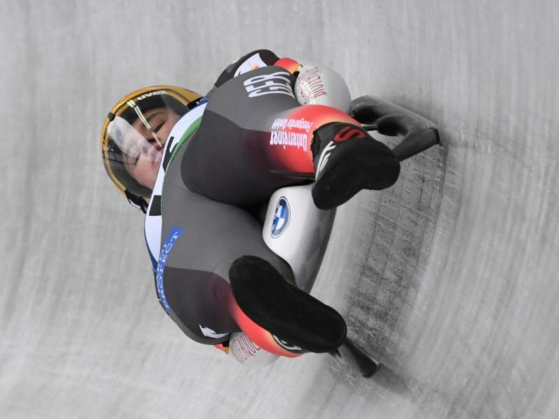 Befindet sich derzeit in China, um die dortigen Bedingungen auf der Olympia-Bahn zu testen: Natalie Geisenberger. Foto: Tobias Hase/dpa