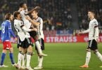 Die deutsche Nationalmannschaft hat 9:0 gegen Liechtenstein gewonnen. Foto: Christian Charisius/dpa