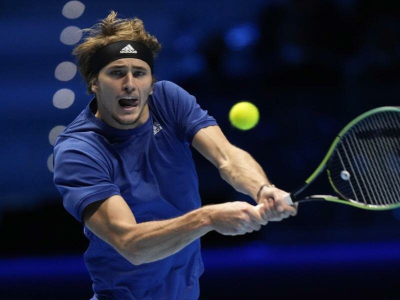 Zverev setzte sich mit 6:2, 6:4 gegen den Polen Hubert Hurkacz durch. Foto: Luca Bruno/AP/dpa
