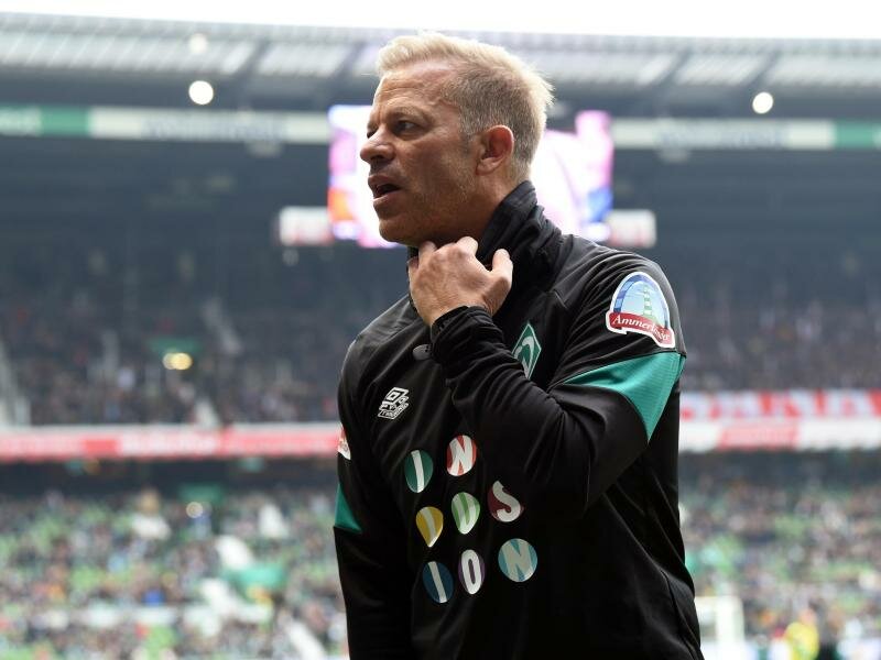 Hat ein Ermittlungsverfahren am Hals: Werder-Coach Markus Anfang. Foto: Carmen Jaspersen/dpa