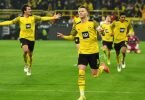Dank des Tors von Marco Reus bleibt der BVB an Bayern dran. Foto: Bernd Thissen/dpa