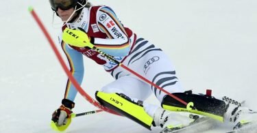 Fuhr in Levi erneut in die Top-3: Lena Dürr. Foto: Jussi Nukari/Lehtikuva/dpa