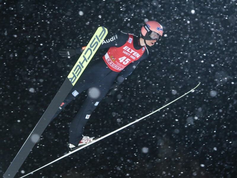 Skispringer Karl Geiger ist bereits gut in Form. Foto: Tumaschow/NordicFocus/dpa