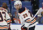 Leon Draisaitl verlor mit den Edmonton Oilers. Foto: Jeffrey T. Barnes/AP/dpa