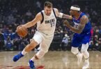 Die Dallas Mavericks konnten wieder auf Luka Doncic (l) zählen. Foto: John Mccoy/AP/dpa