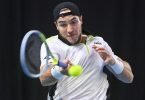 Die deutsche Nummer eins im Davis-Cup-Team: Jan-Lennard Struff. Foto: Laurie Dieffembacq/BELGA/dpa