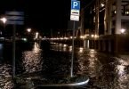 In Bremerhaven kam es zu Überschwemmungen. Foto: -/Nord-West-Media TV/dpa