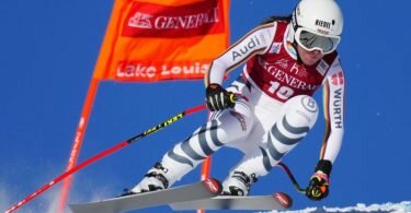 Erreichte in Lake Lousie die Olympianorm: Kira Weidle. Foto: Frank Gunn/The Canadian Press/AP/dpa