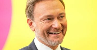 FDP-Chef Christian Lindner beim Parteitag in Berlin. Foto: Michael Kappeler/dpa