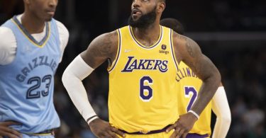 Auch das 100. Triple-Double von LeBron James half den Los Angeles Lakers nicht. Foto: Nikki Boertman/AP/dpa