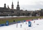 Auf die Langläufer wartet in Dresden eine besonders reizvolle Aufgabe. Foto: Sebastian Kahnert/dpa-Zentralbild/dpa
