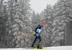 Johannes Kühn geht beim Weltcup in Oberhof als Vierter in die Verfolgung. Foto: Hendrik Schmidt/dpa-Zentralbild/dpa