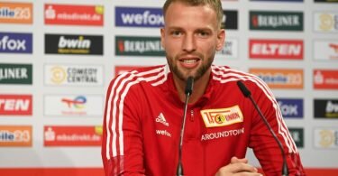 Abwehrspieler Marvin Friedrich wechselt vom 1. FC Union Berlin zu Borussia Mönchengladbach. Foto: Matthias Koch/dpa