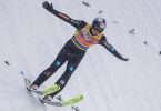 Der deutsche Skispringer Andreas Wellinger ist positiv auf Corona getestet worden. Foto: Georg Hochmuth/APA/dpa