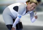 Wird in Peking an ihren achten Olympischen Spiele teilnehmen: Claudia Pechstein. Foto: Rick Bowmer/AP/dpa