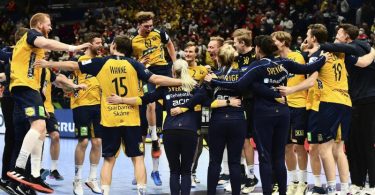 Schweden gewinnt mit dem Sieg gegen Spanien die Handball-Europameisterschaft. Foto: Anna Szilagyi/AP/dpa