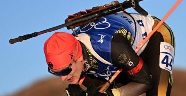 Biathlet Benedikt Doll belegte im Einzel den sechsten Rang. Foto: Hendrik Schmidt/dpa-Zentralbild/dpa