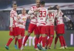 RB Leipzig will mit einem Sieg im direkten Duell am 1. FC Köln vorbeiziehen. Foto: Jan Woitas/dpa-Zentralbild/dpa