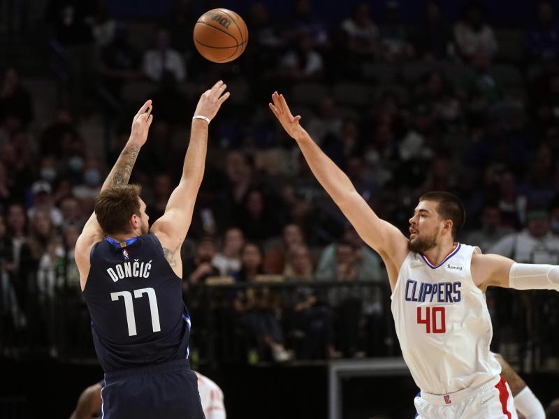 Mavericks-Star Luka Doncic erzielte 51 Punkte gegen die LA Clippers. Foto: Lm Otero/AP/dpa