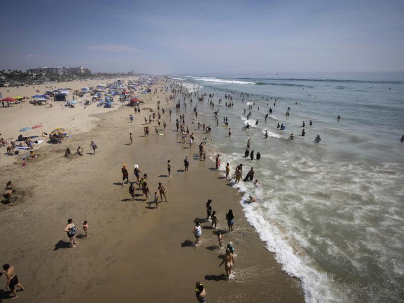 «Der Meeresspiegel steigt weiterhin in einem alarmierenden Maß an und bringt Menschen weltweit in Gefahr.». Foto: Christian Monterrosa/AP/dpa
