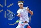 Olympiasieger Alexander Zverev freut sich darauf beim Davis Cup in Brasilien anzutreten. Foto: Pascal Guyot/AFP/dpa