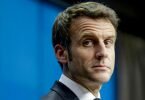 Emmanuel Macron, Präsident von Frankreich, stellt sich für eine zweite Amtszeit zur Wahl. Foto: Olivier Hoslet/Pool EPA via AP/dpa