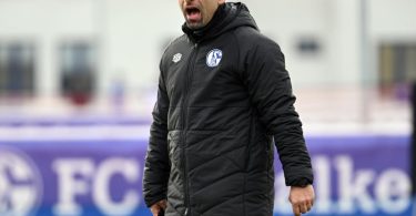 Der FC Schalke 04 trennt sich von Trainer Dimitrios Grammozis. Foto: Federico Gambarini/dpa