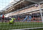 Kevin De Bruyne von Manchester City war gegen Manchester United doppelt erfolgreich. Foto: Darren Staples/Sportimage/CSM via ZUMA Press Wire/dpa